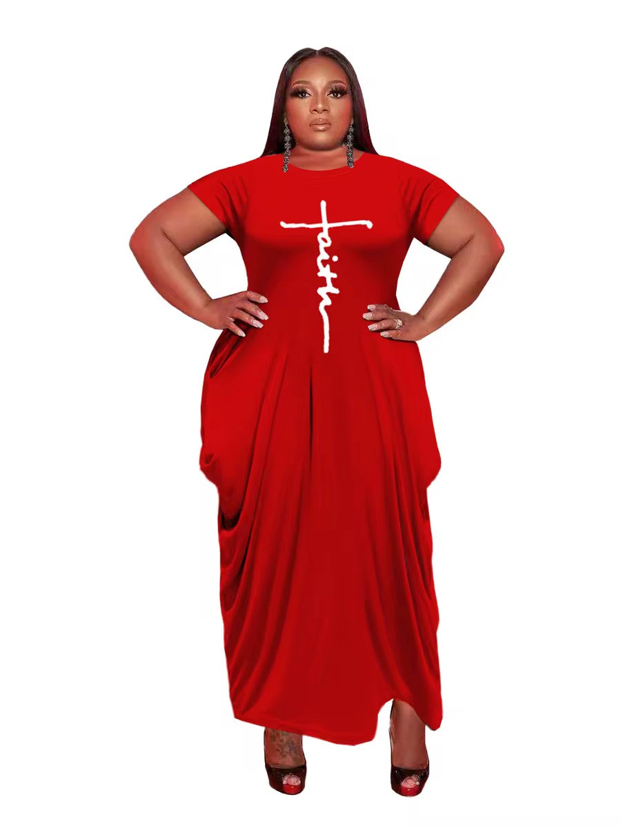 FAITH Dress - Red