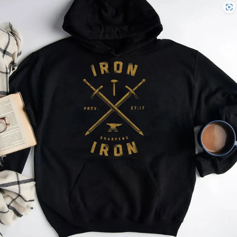 Iron Sharpens Iron Hoodie - Black