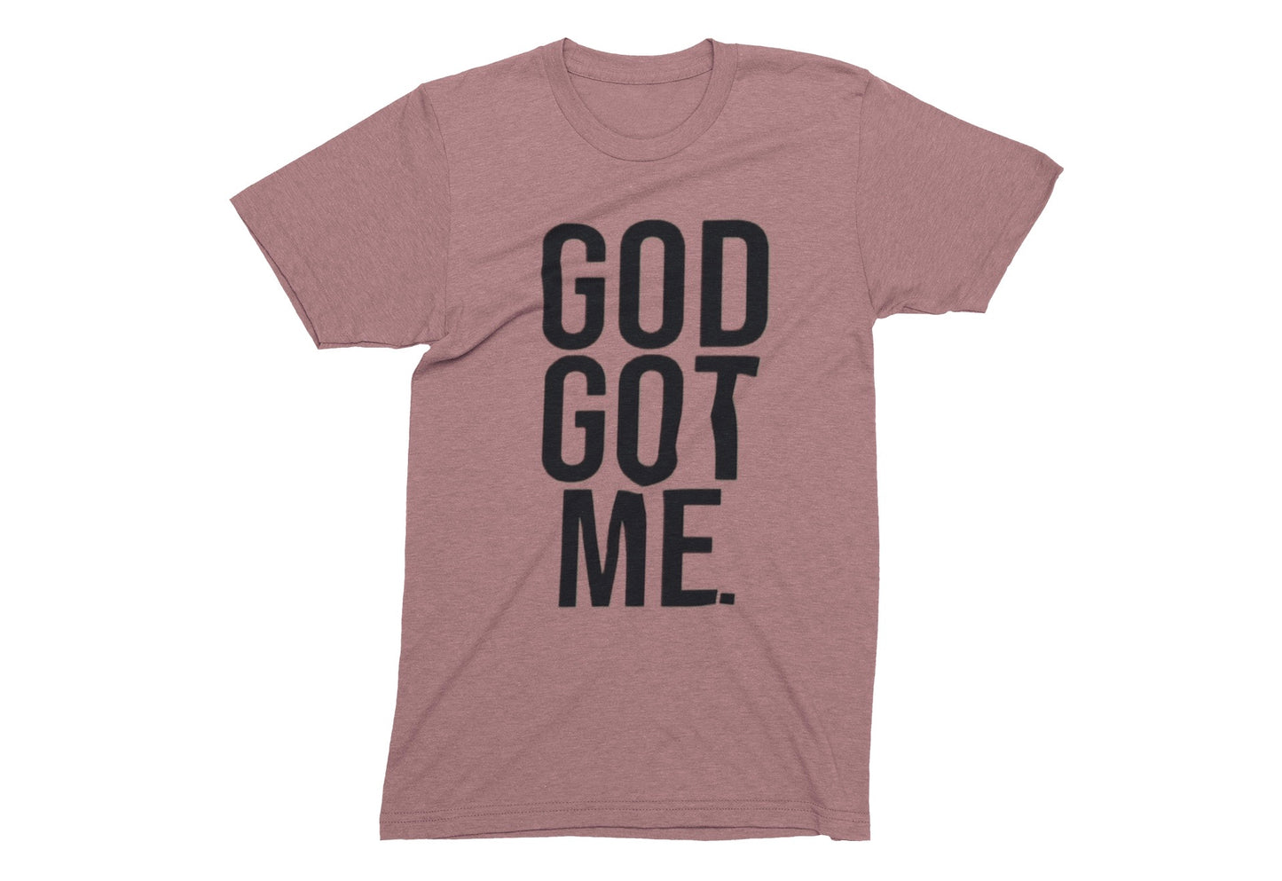 God Got Me Period Tee - Muave/Chocolate