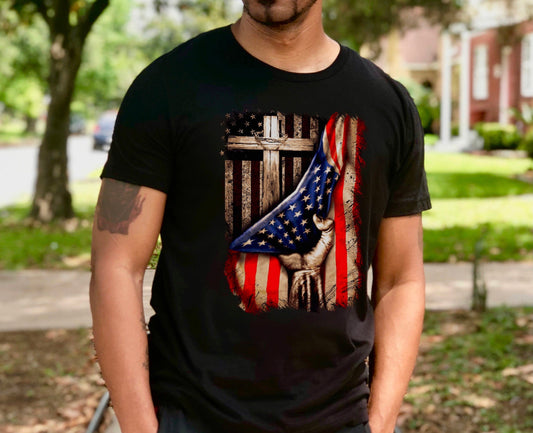 God and Country Tee