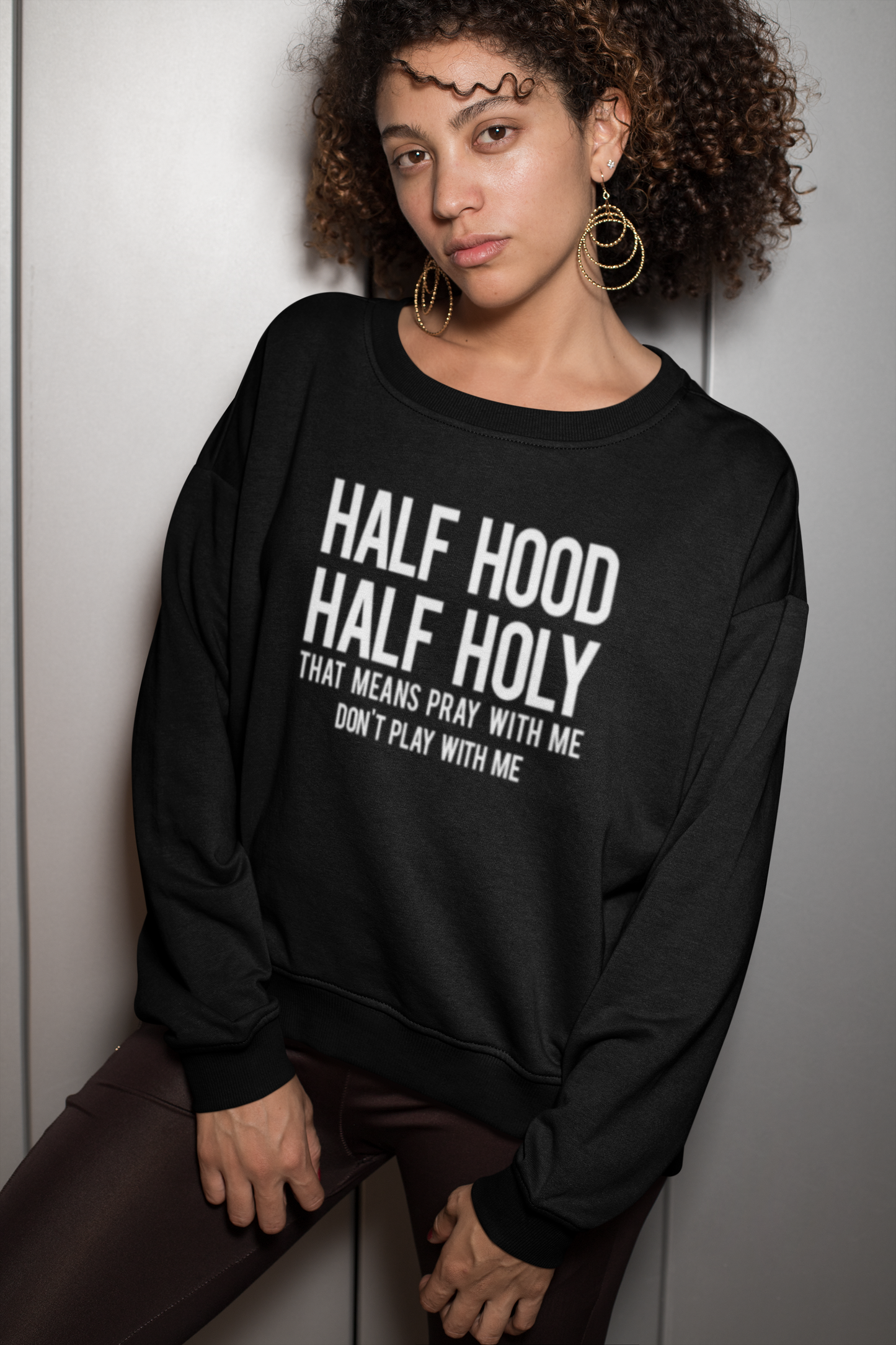 Hood/Holy Hoodie - Black
