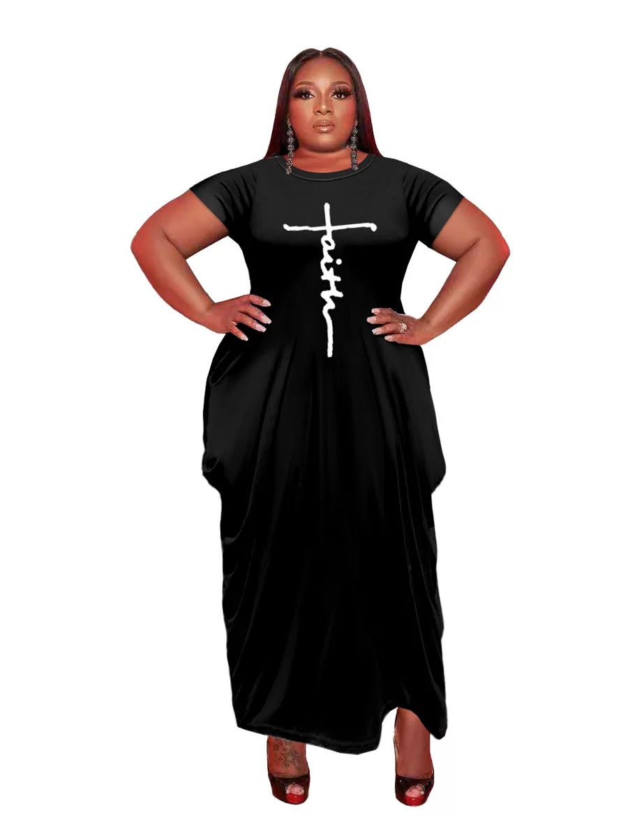 FAITH Dress - BLACK