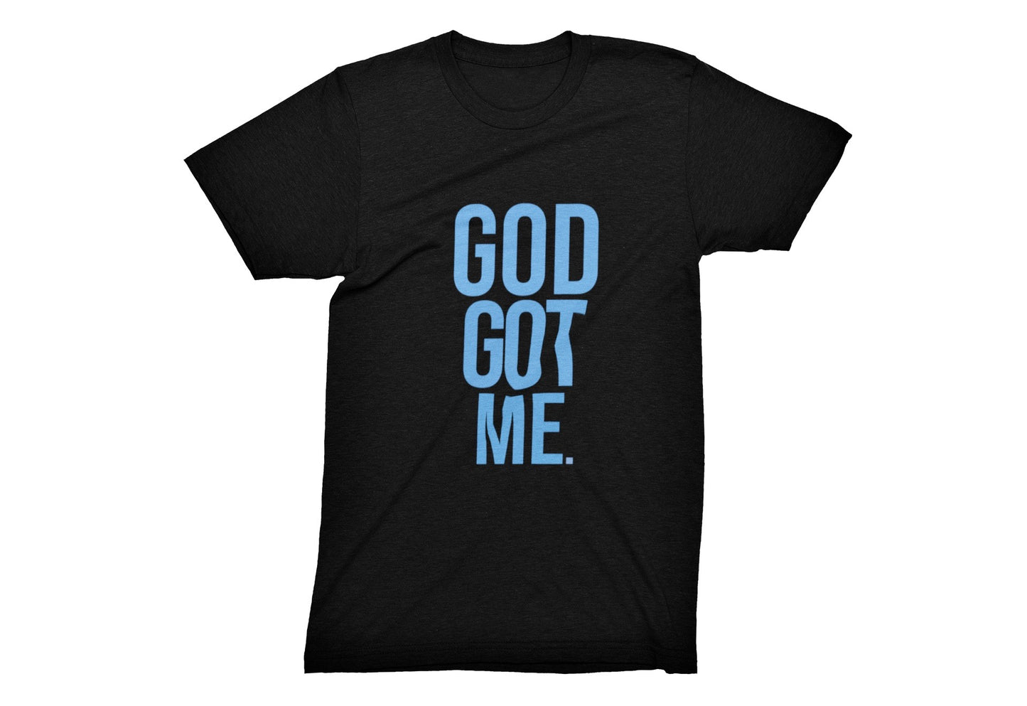 God Got Me Period Tee - Black/Blue