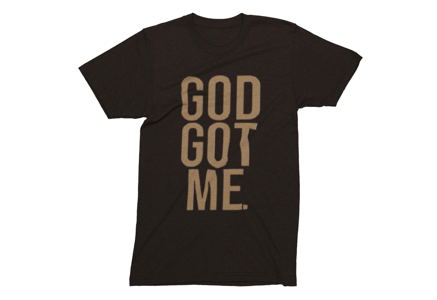 God Got Me Period Tee - Chocolate/Tan