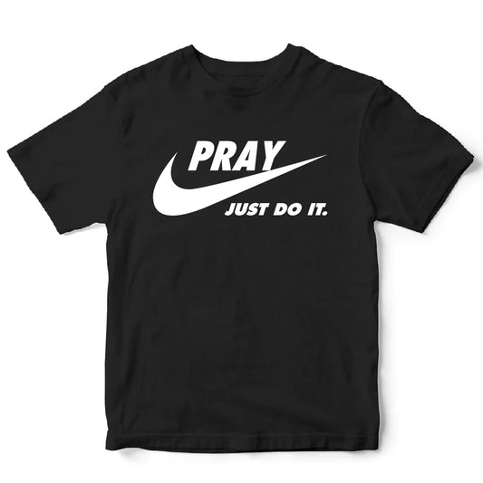 Just Pray Tee - Black