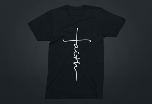 Faith White Cross Tee