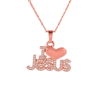 I Love Jesus Necklace